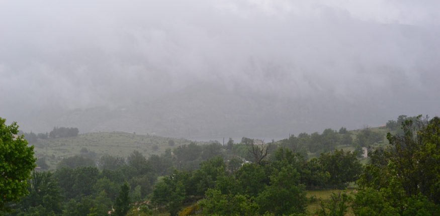 Le Niolu sous la pluie